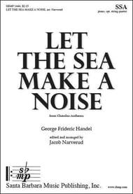 Let the Sea Make a Noise SSA choral sheet music cover Thumbnail
